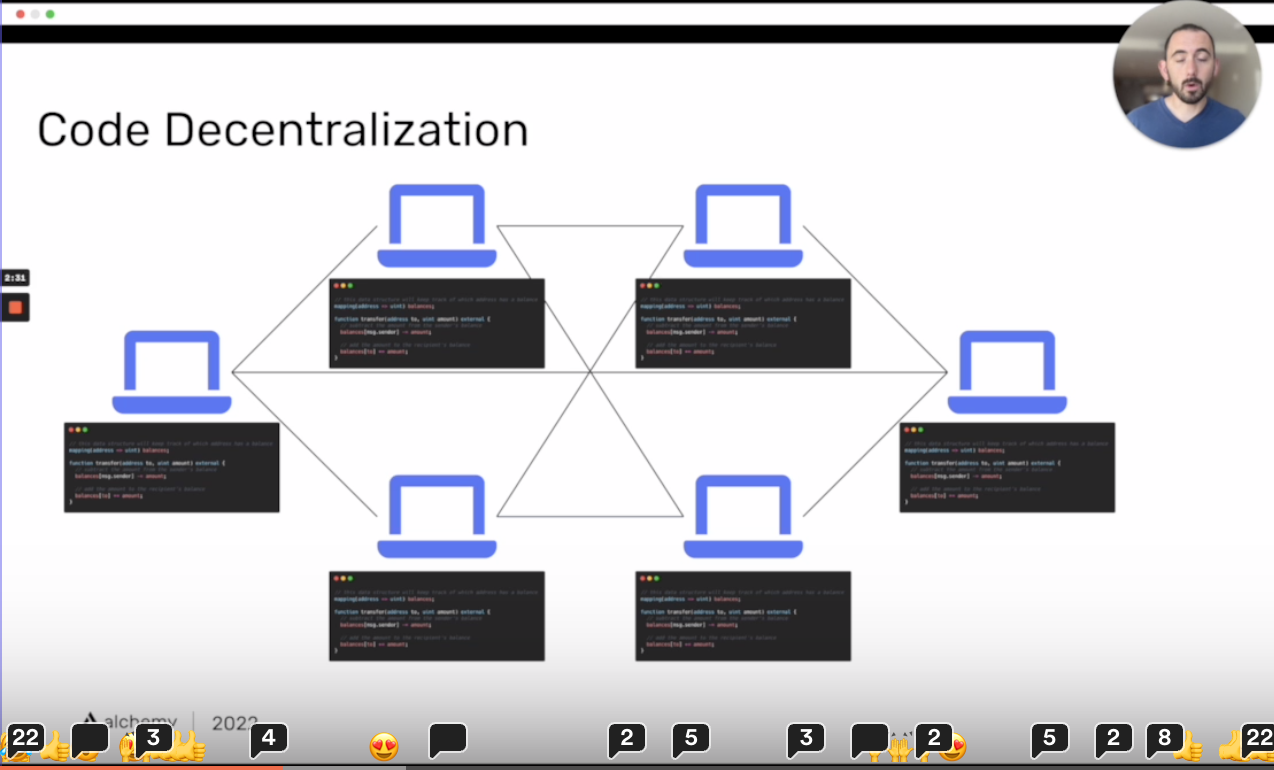 code decentralization